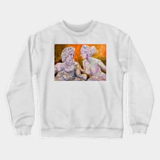 Heroic Nudity. Man and Woman Crewneck Sweatshirt